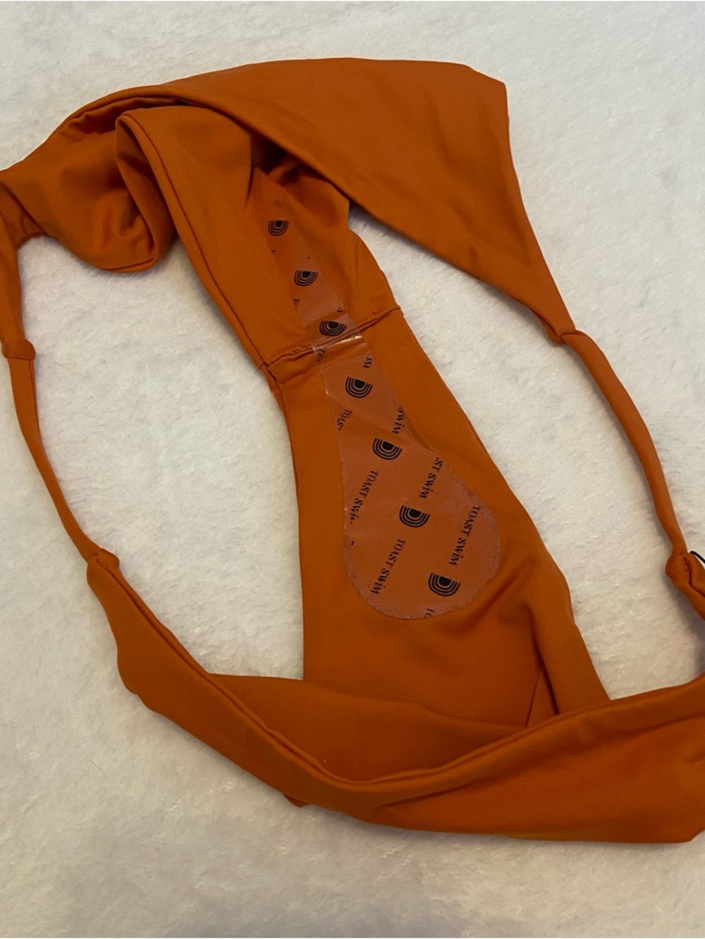 NWT Toast Swim Rust Orange Bikini Bottom - Picture 5 of 7